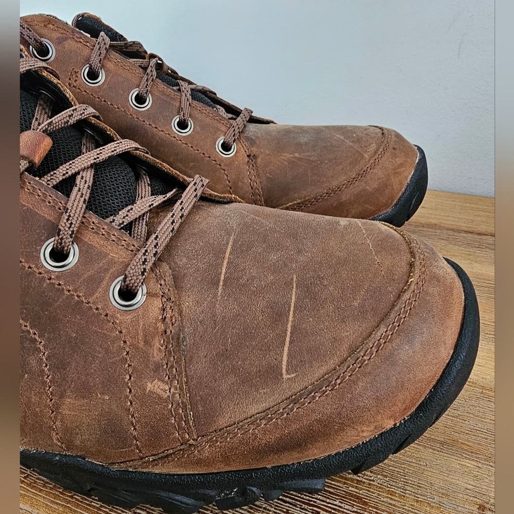 TIMBERLAND Men's Brown Earthkeepers Gorham Low Waterproof Oxford Shoes - Picture 3 of 11